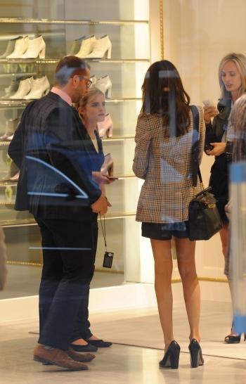 Caroline Sieber avec Emma Watson