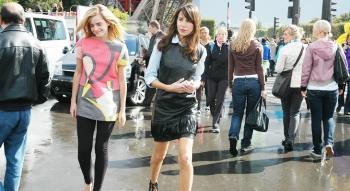 Caroline Sieber avec Emma Watson