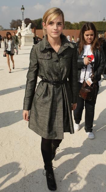 Caroline Sieber avec Emma Watson