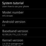 Android 2.2 Froyo en cours de portage pour les HTC Dream et Magic