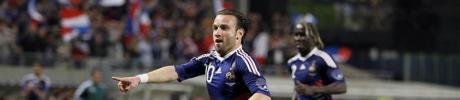 Mathieu Valbuena, le 26 mai, à Lens.