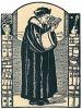 Homme du XVe siècle lisant