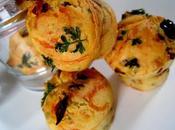 Mini-Muffins Tomates confites Basilic