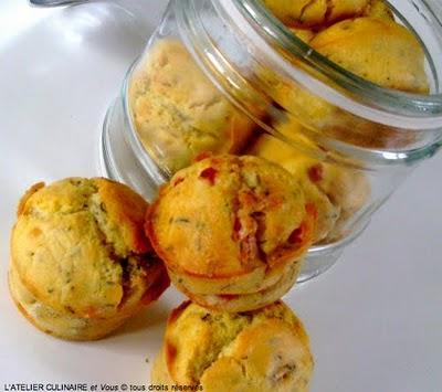 Mini-Muffins au Lardons et au Thym