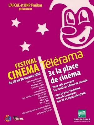 Le Festival Télérama 2010 est lancé.