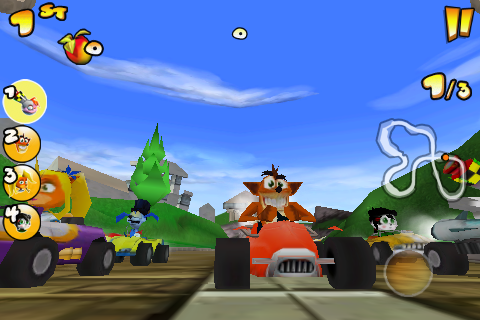 [News : Jeux] Crash Bandicoot Nitro Kart 2 débarque sur Iphone/Ipod