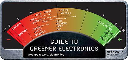 Greenpeace - Guide for a greener electronics - mai 2010 - 15ème édition