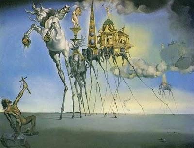 _________________Dali, La Tentation de Saint Antoine (1946)