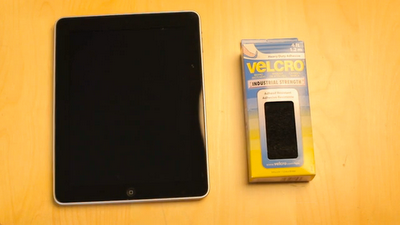 iPad + Velcro: connected everywhere