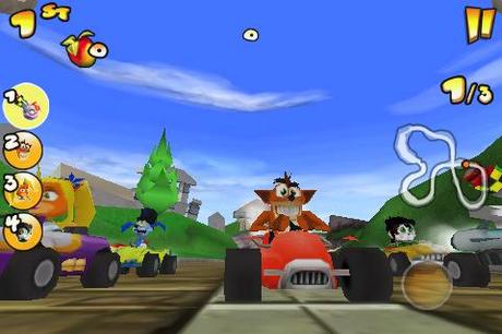 Crash Bandicoot Nitro Kart 2, la surprise de l’appstore