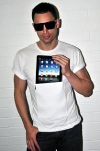 iTee : T-Shirt pour porter l’iPad