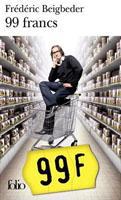 couverture de l'édition de poche du roman 99 francs