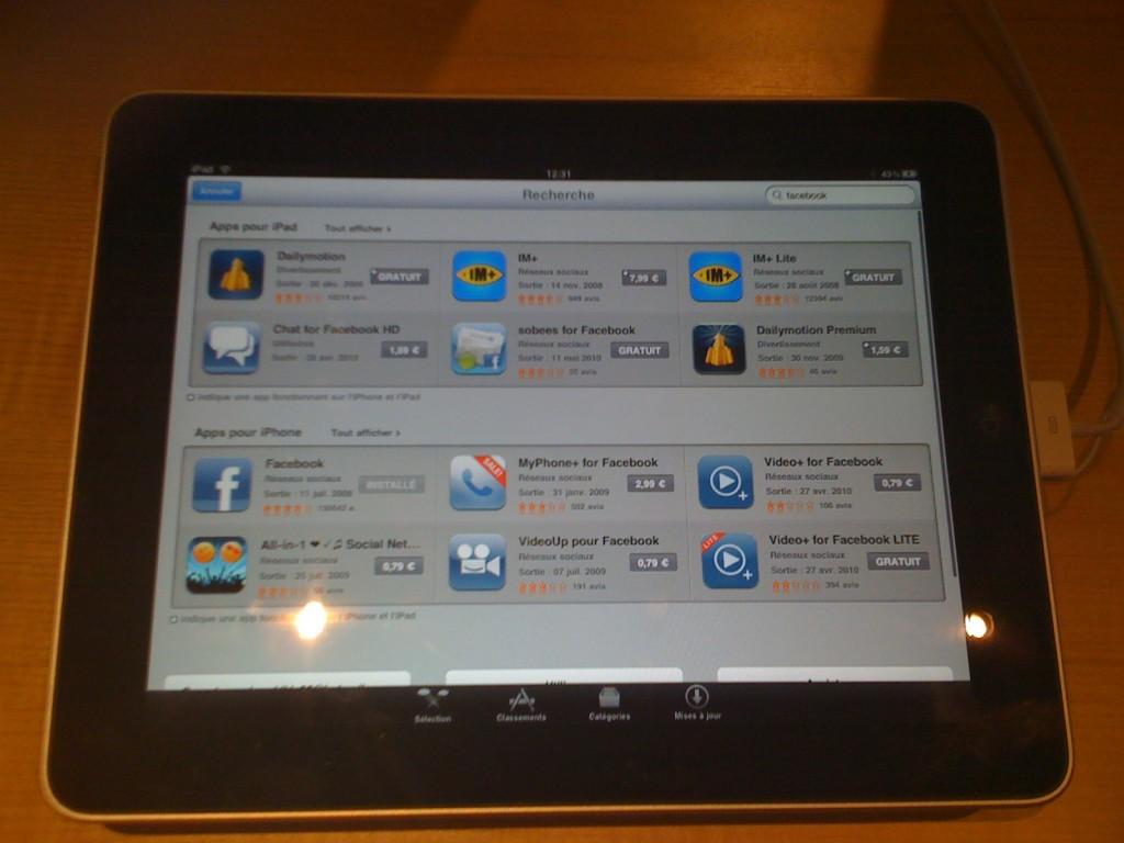 Petit retour sur la nouvelle tablette tactile Apple iPad