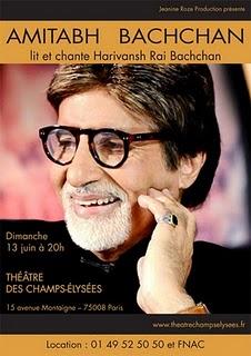 Amitabh Bachchan à Paris