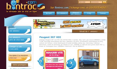 J’échange, histoire de troc