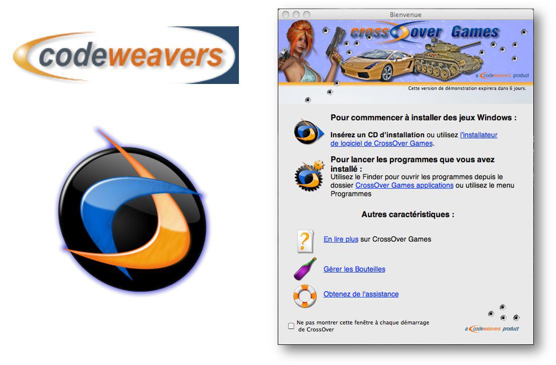 crossovergames 9.0 oosgame weebeetroc [actu] CodeWeavers  lance « CrossOver Games en version 9.0 » (par Arnaud)
