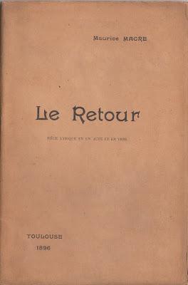 Maurice MAGRE, ses deux premières publications.