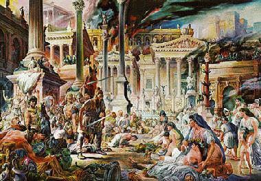 Figure du barbare et ultraviolence : la chute de Rome, bis repetita ?
