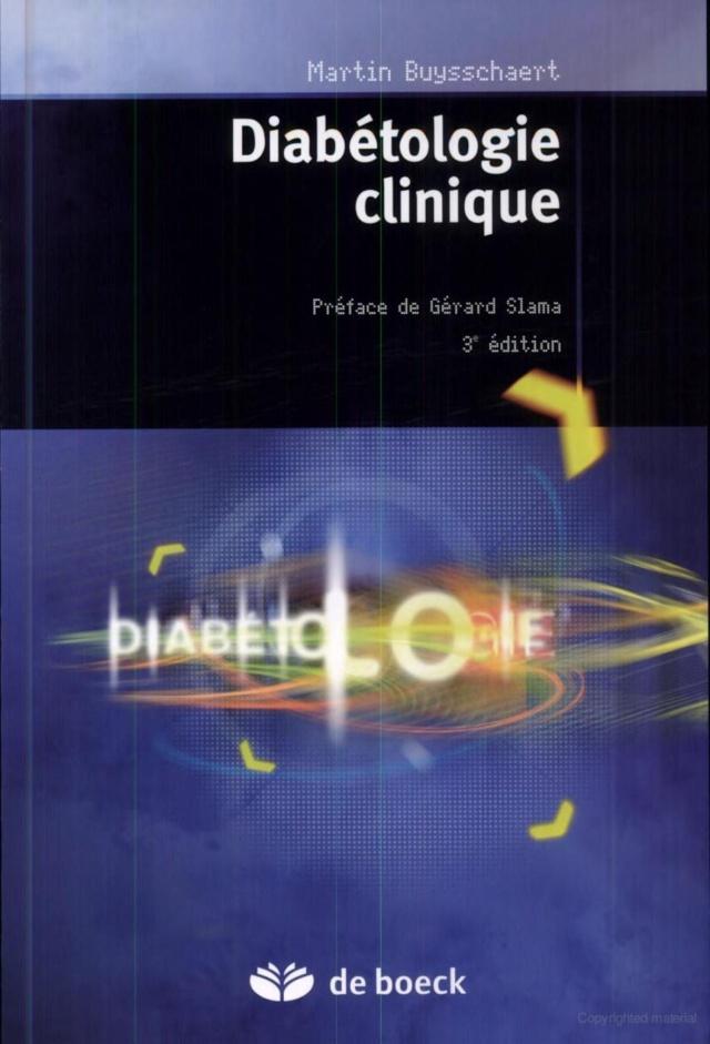 Diabétologie clinique ( 3eme édition)