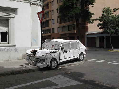 evidencias de un choque (CAR-TOON) by don lucho.