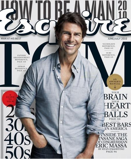 [couv] Tom Cruise pour Esquire