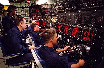 USS Seawolf Control Room