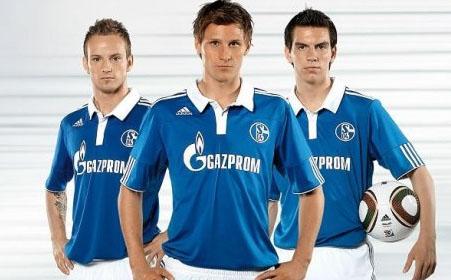 BUNDESLIGA : Nouveau maillot 2011 Schalke 04
