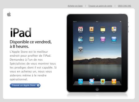 Apple vous invite à fêter l'iPad le jour de son lancement