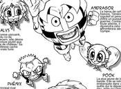 personnages manga Bubblegôm