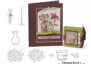 Bouquet Bunch / Projet Stampin Up