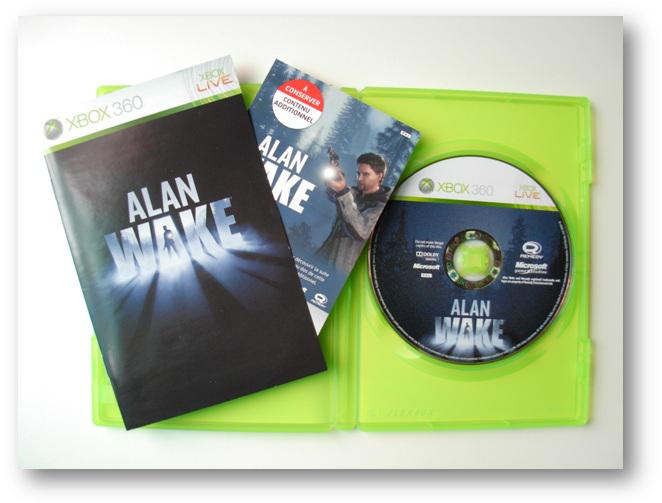 alanwake jaquette ouv [déballage] Alan Wake : Grandiose (par Tom)
