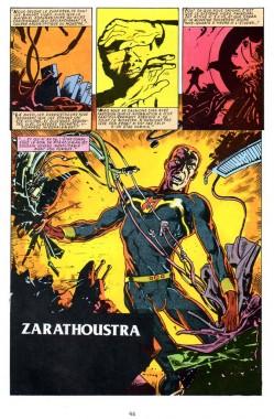 Planche intérieure du comics Miracleman