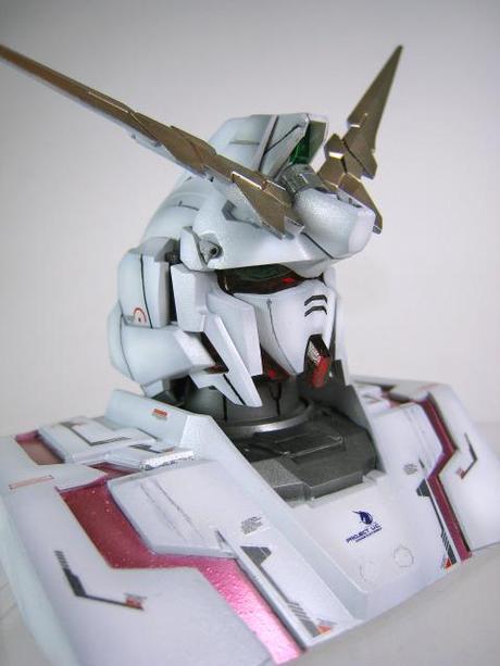 Gundam Unicorn RX-0 -1/48- head finish