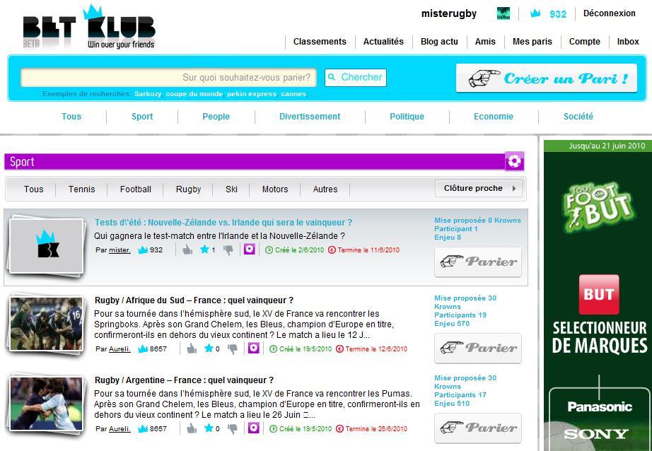 Le Blogue de Mister Rugby partenaire “ 