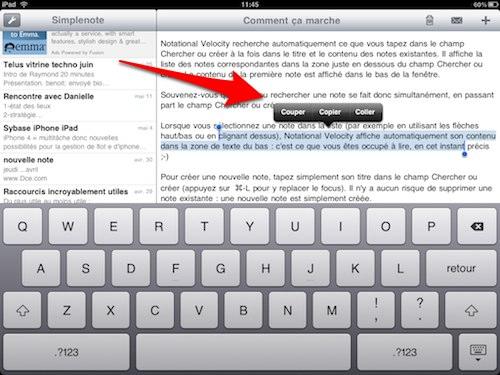 ipad copier coller 10 astuces pour votre iPad
