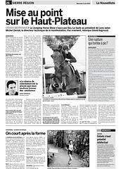 Annulation du Jumping Horse Show: mise au point de Lens dans Le Nouvelliste