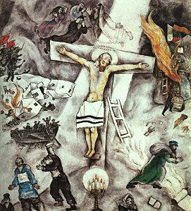 chagall-white crucifixion