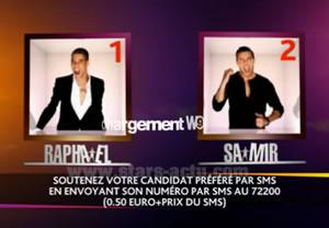 Samir et Raphael nominés