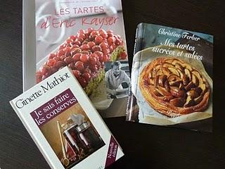 Mes derniers livres culinaires...!