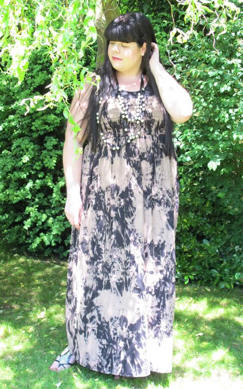 Yours Clothing Tie Dye Maxi Dress