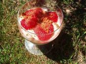 Verrines fraises spéculoos