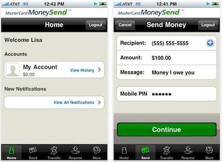 MoneySend : transfert d’argent selon MasterCard