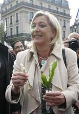 Marine Le Pen et les Bleus