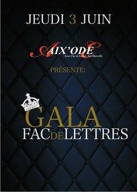 Gala Fac de lettre Aix’Ode