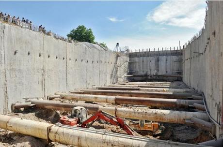 Station de métro de Oullins, la première pierre est posée