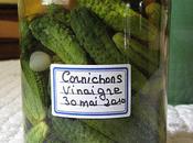 Cornichons vinaigre