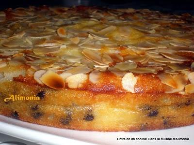 Quesada con pepitas de chocolate / Quesada aux pepites de chocolat