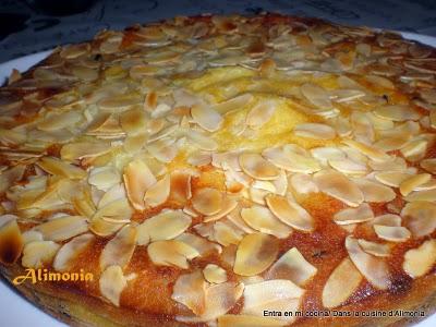 Quesada con pepitas de chocolate / Quesada aux pepites de chocolat