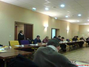 Conseil municipal extraordinaire du 10 12 2007.