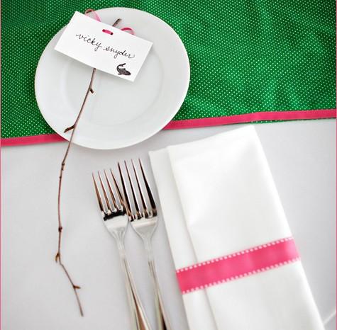 Personnaliser son repas: la décoration de table personnalisée elle a tout bon!